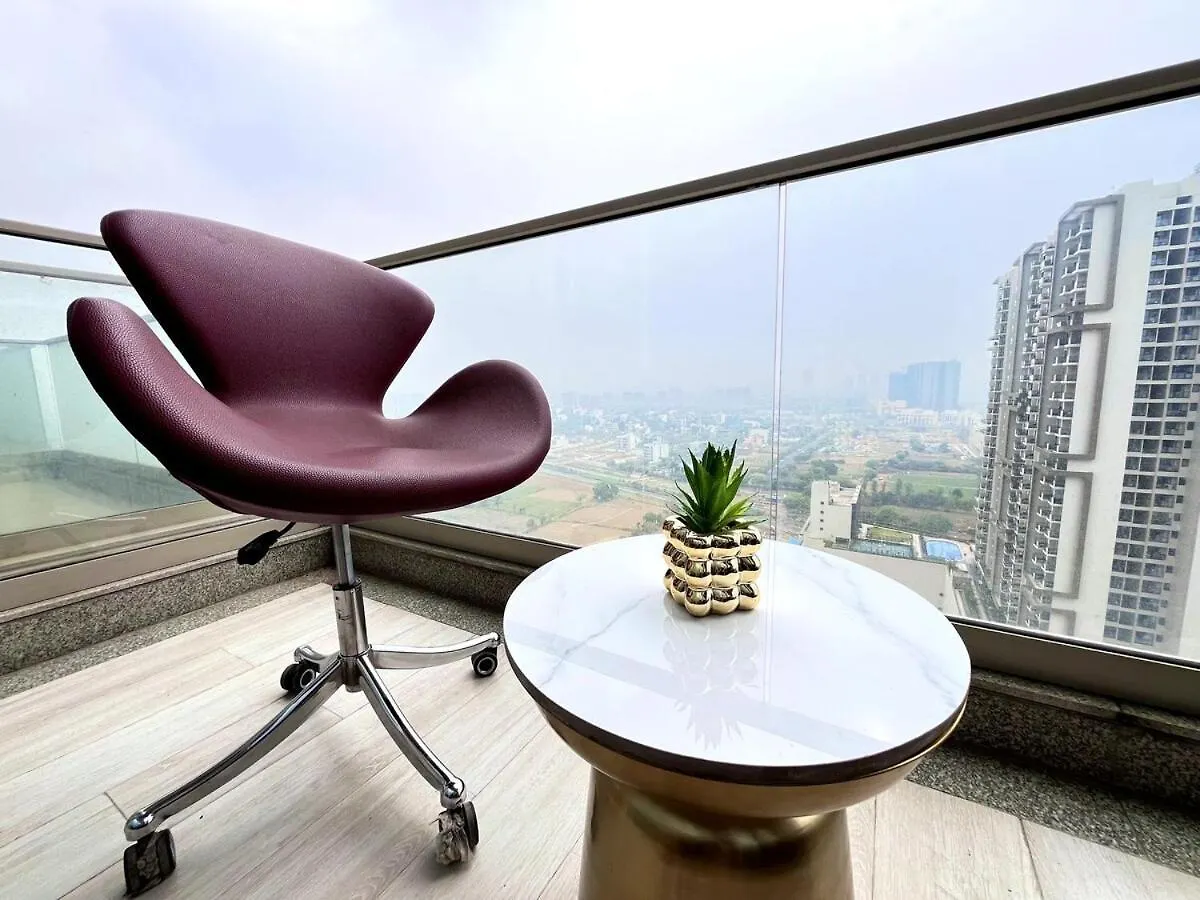 Apartmán Luxe Eleve Duplex 14Th Patio 4 Gurgáon 0*,  Indie