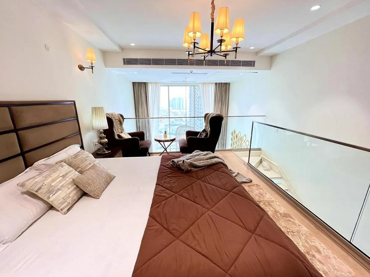 Apartmán Luxe Eleve Duplex 14Th Patio 4 Gurgáon Indie