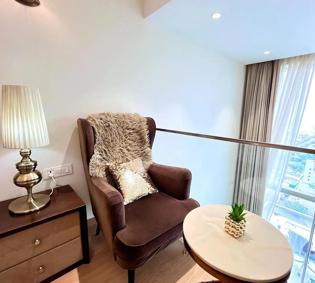 Apartmán Luxe Eleve Duplex 14Th Patio 4 Gurgáon